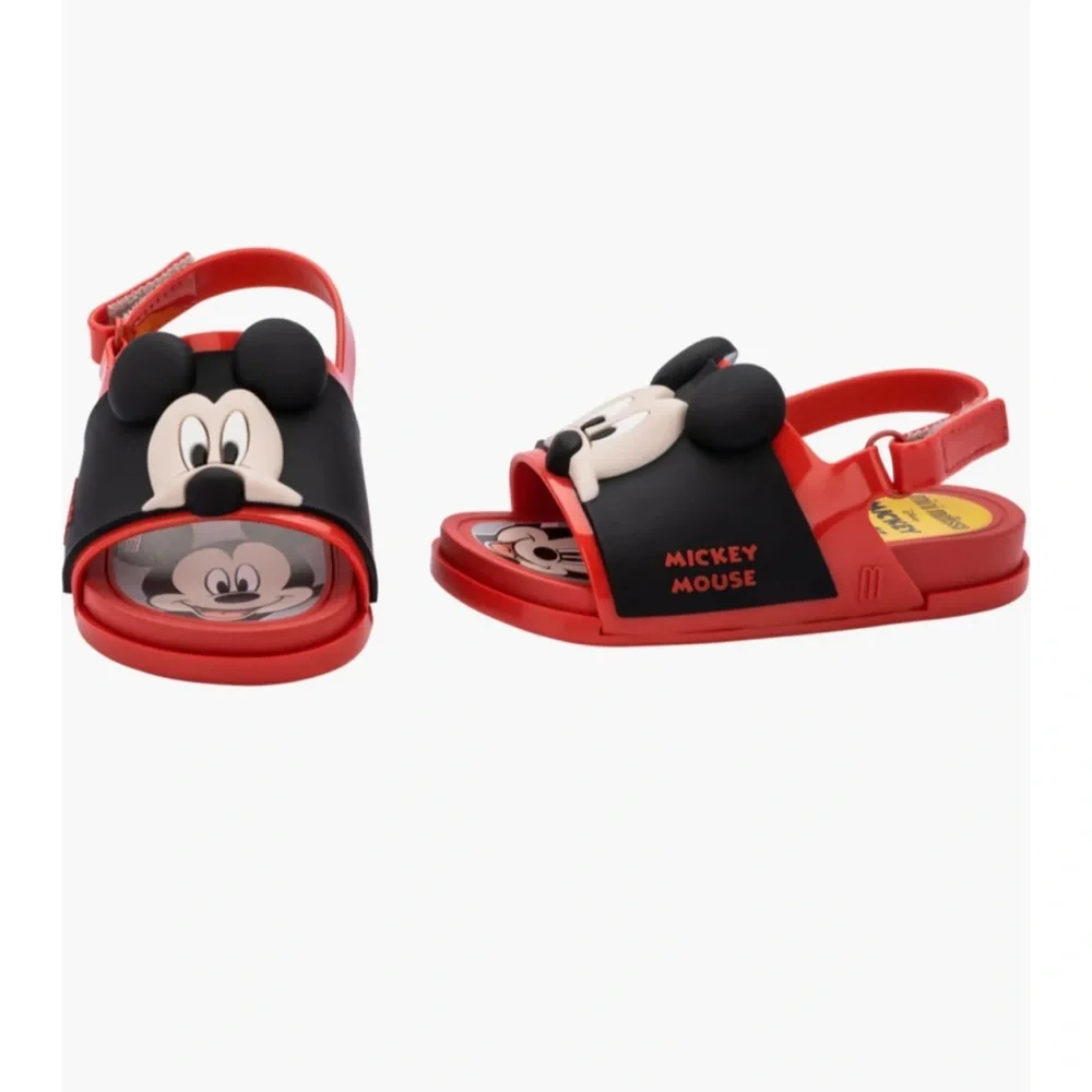 COPY - Kids 11 Unisex Melissa x Disney Mickey & Friends Water Resist Slingback … - Picture 5 of 12